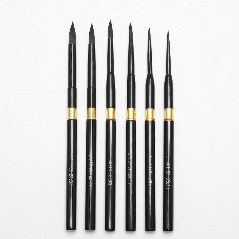 Removable Professional Paint Brush(6 Pcs)