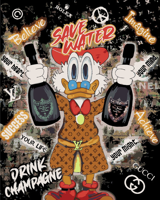 PAINT BY NUMBERS | POP ART PANTHER