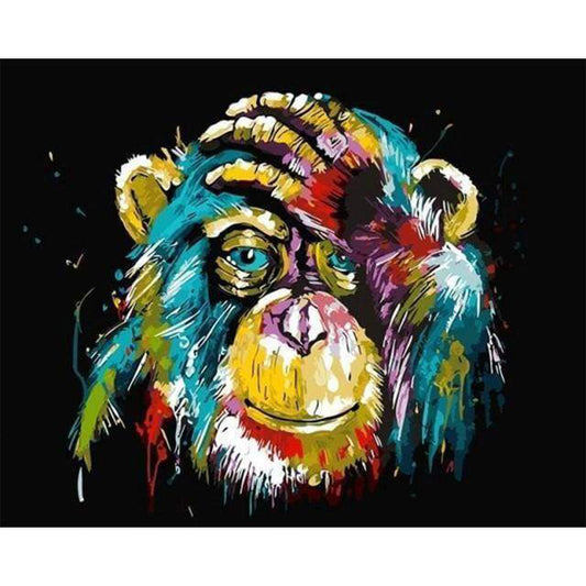 Baboon Pop Art