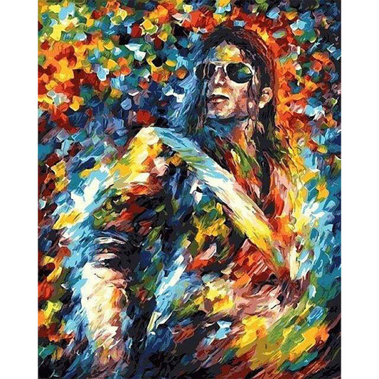 Painted Michael Jackson