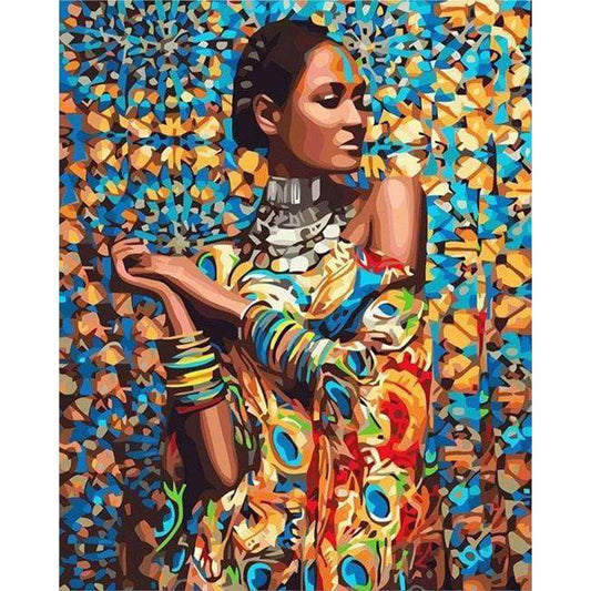 Woman in Traditional Clothes