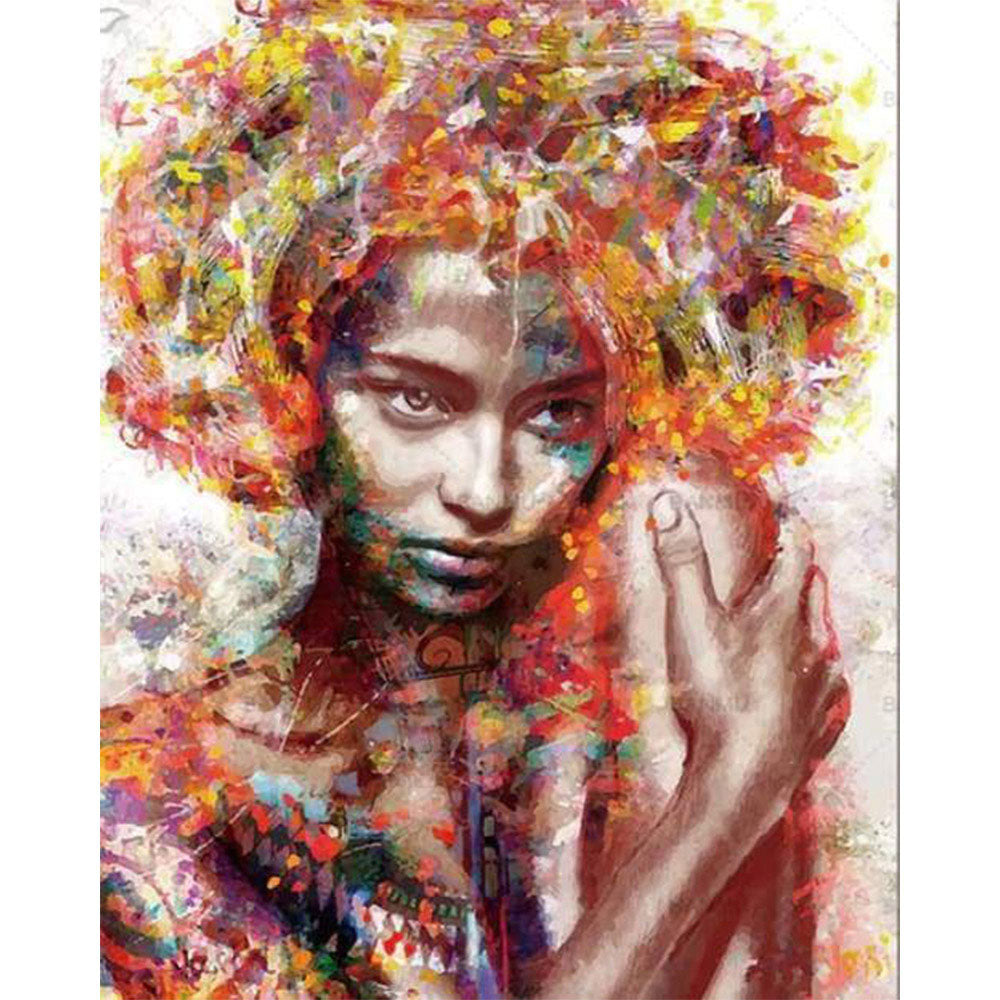Painted Nude Woman