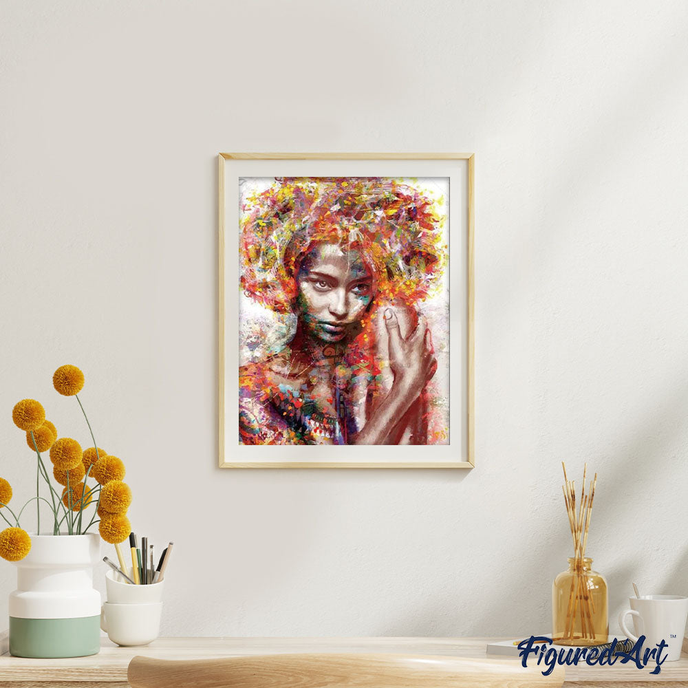 Painted Nude Woman