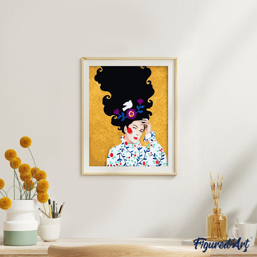 Woman and hairstyle