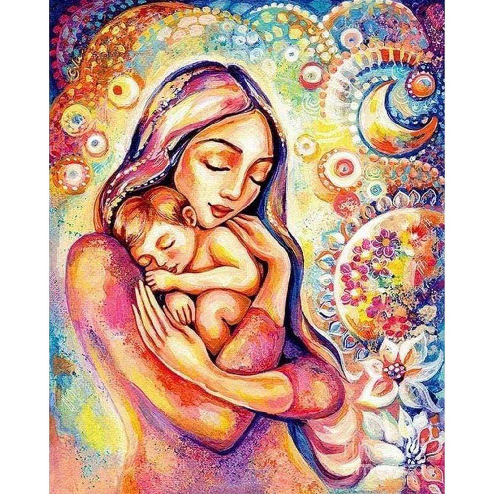 His mother's Arms
