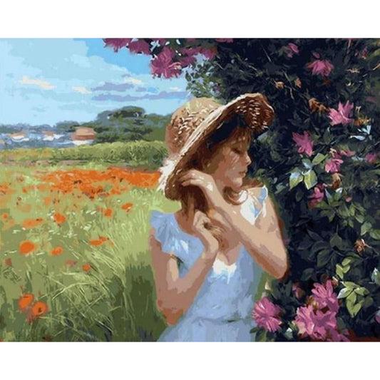 Young Girl in the Countryside