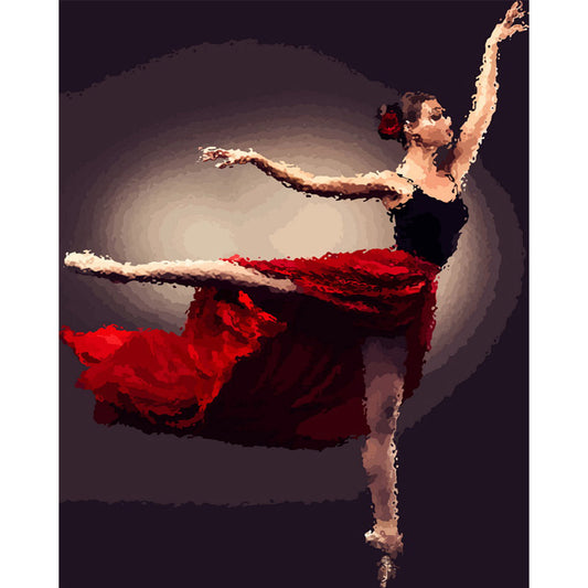 Ballerina with Sansha Pointe Shoes