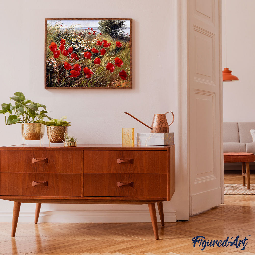 Wild flowers in the countryside