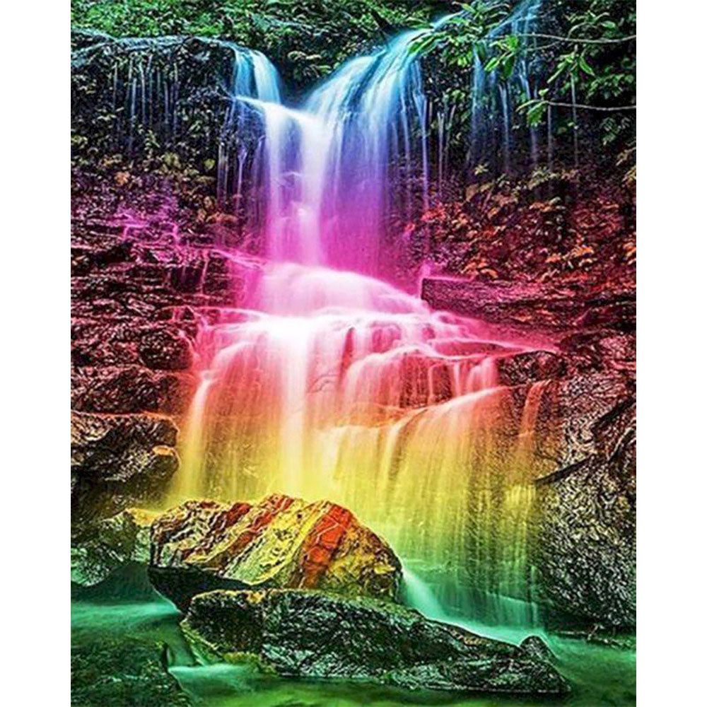 Magical waterfall