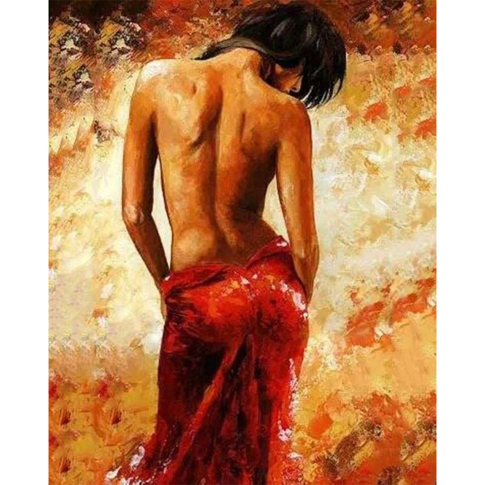 Female bare back