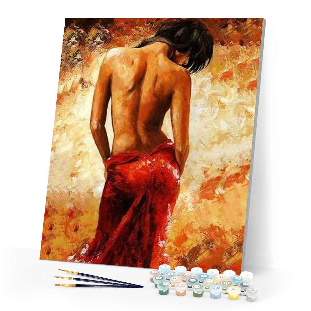Female bare back