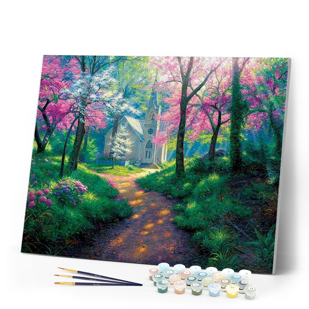 Walkway in the forest