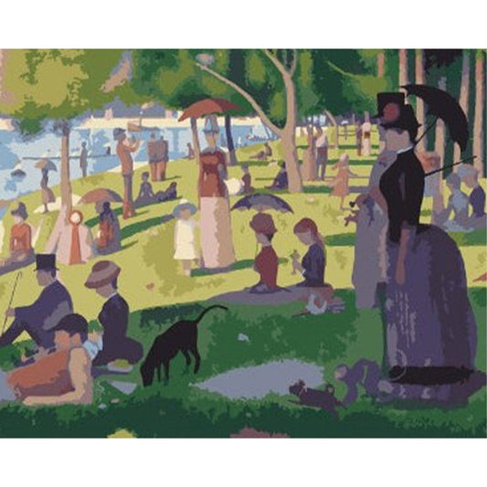 Georges Seurat - A Sunday Afternoon on the Island of La Grande Jatte