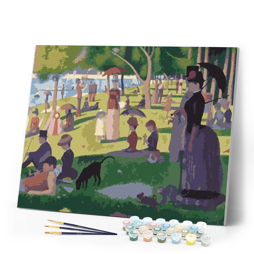 Georges Seurat - A Sunday Afternoon on the Island of La Grande Jatte