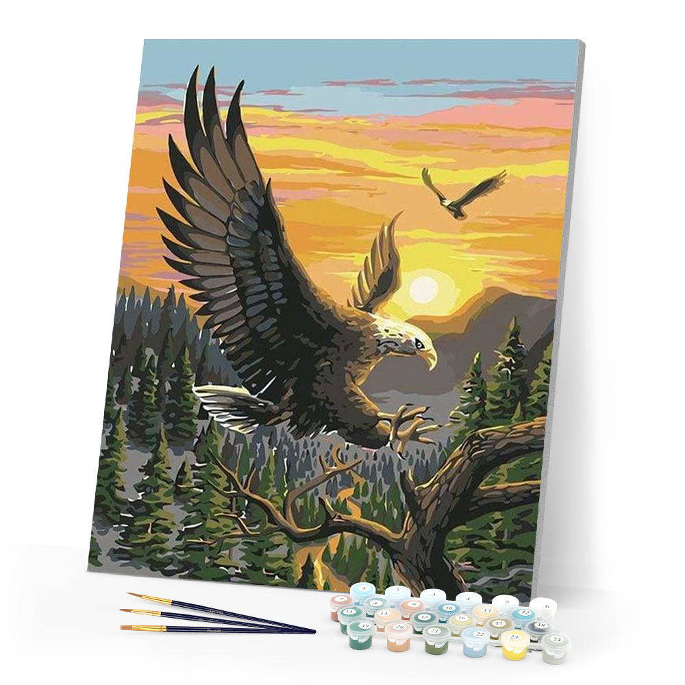 Eagle at Sunrise