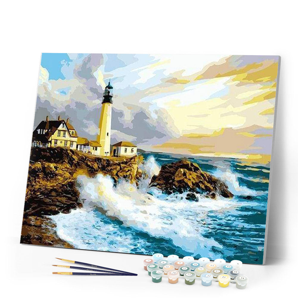 Storm near the Lighthouse
