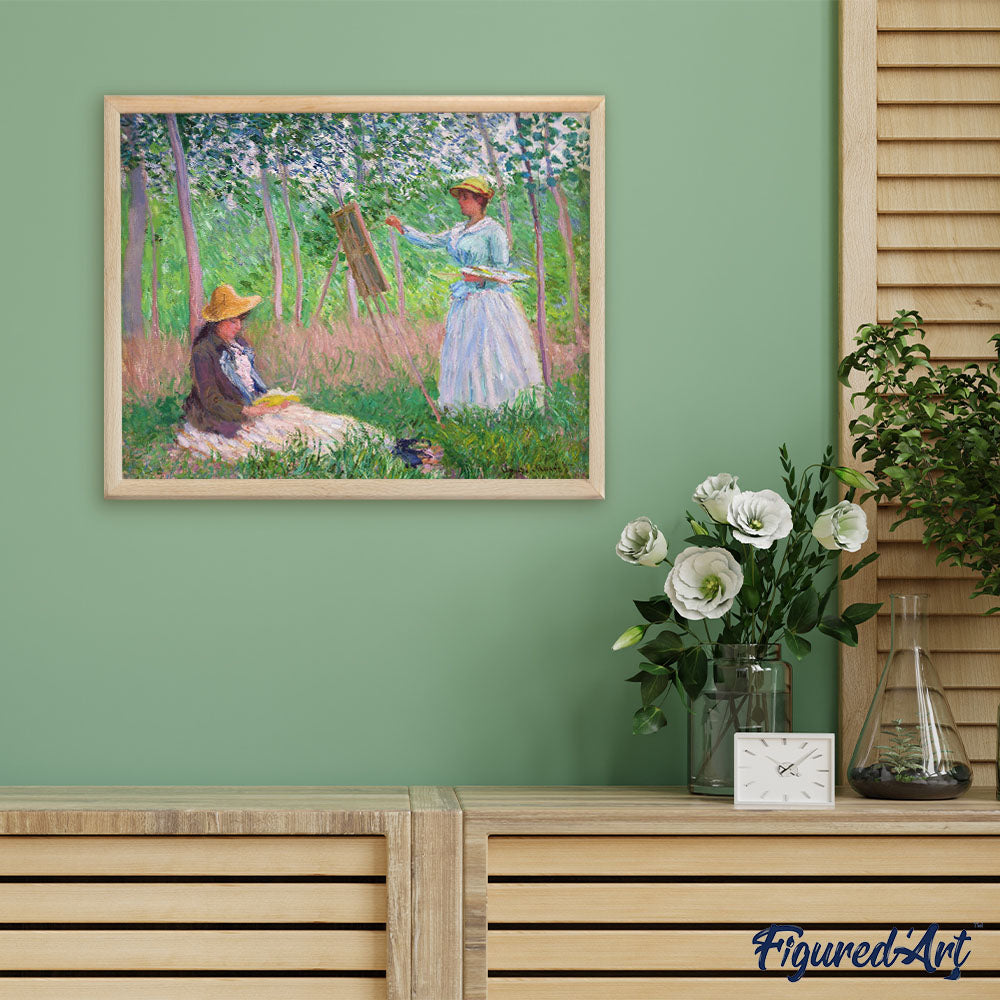 In the woods of Giverny - Monet