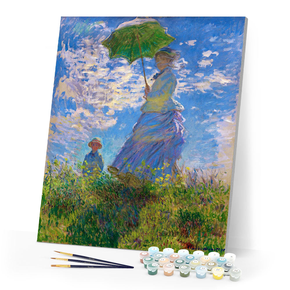 Woman with a Parasol - Monet