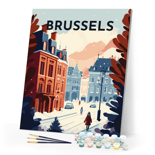 Travel Poster Brussels