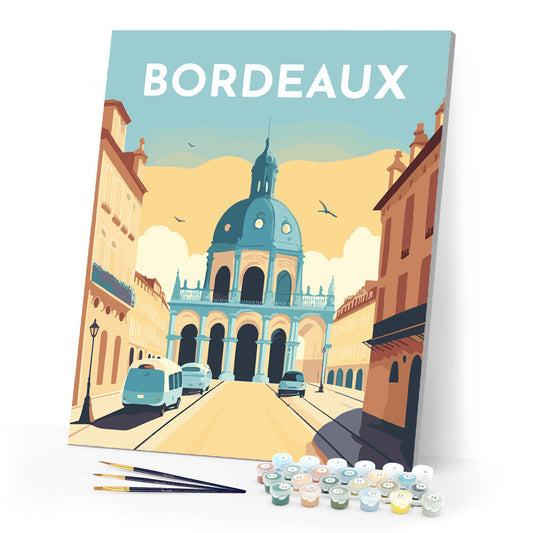 Travel Poster Bordeaux