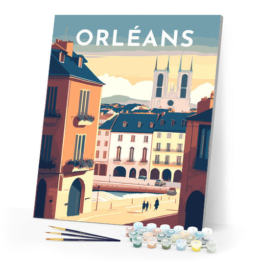 Travel Poster Orleans