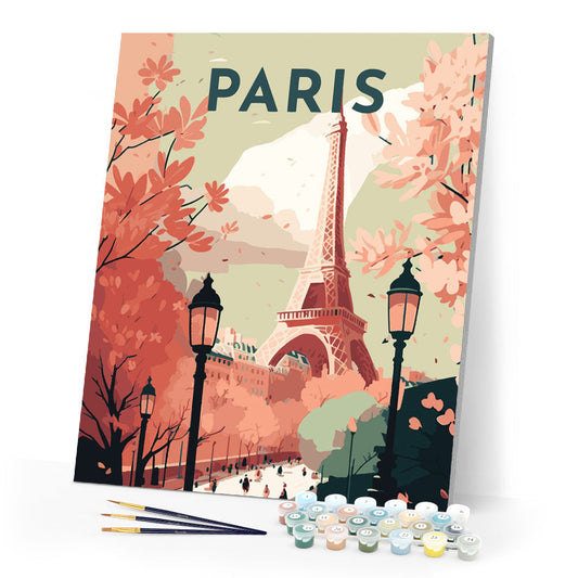 Travel Poster Paris 2
