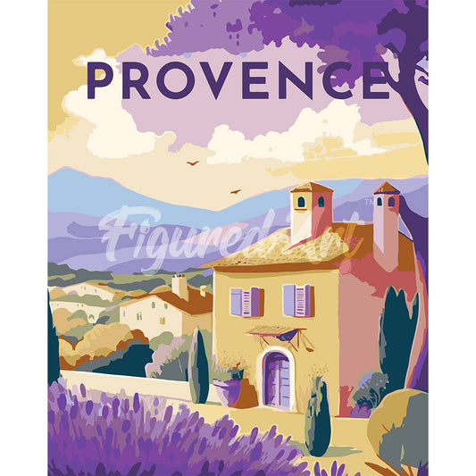 Travel Poster Provence