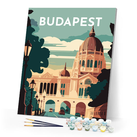Travel Poster Budapest