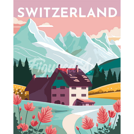 Travel Poster Lucerne