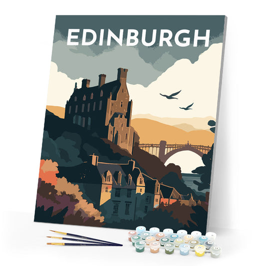 Travel Poster Edinburgh
