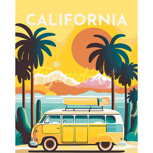 Travel Poster California