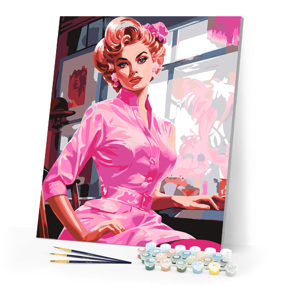Vintage Pink Diva