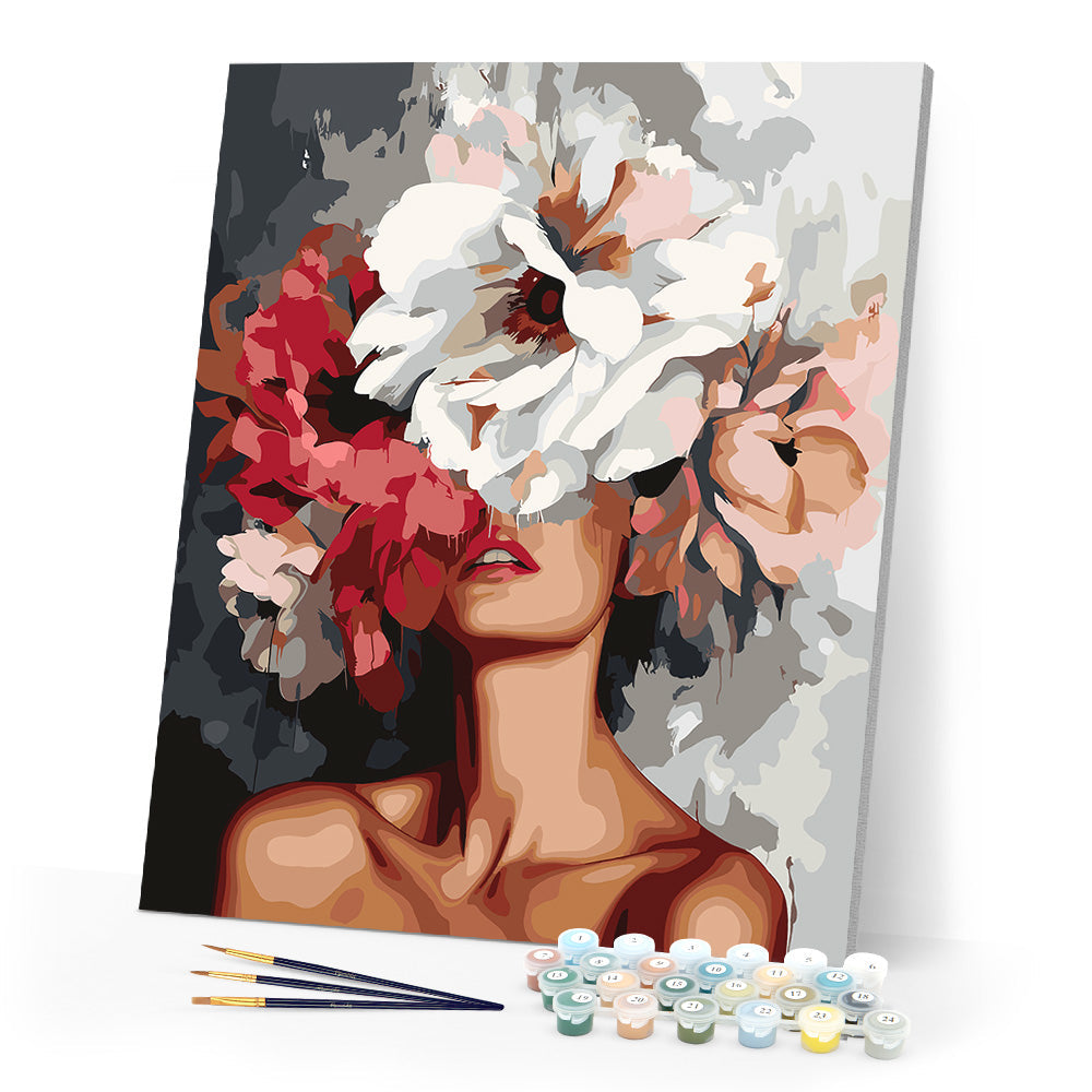 Beauty Behind Flowers