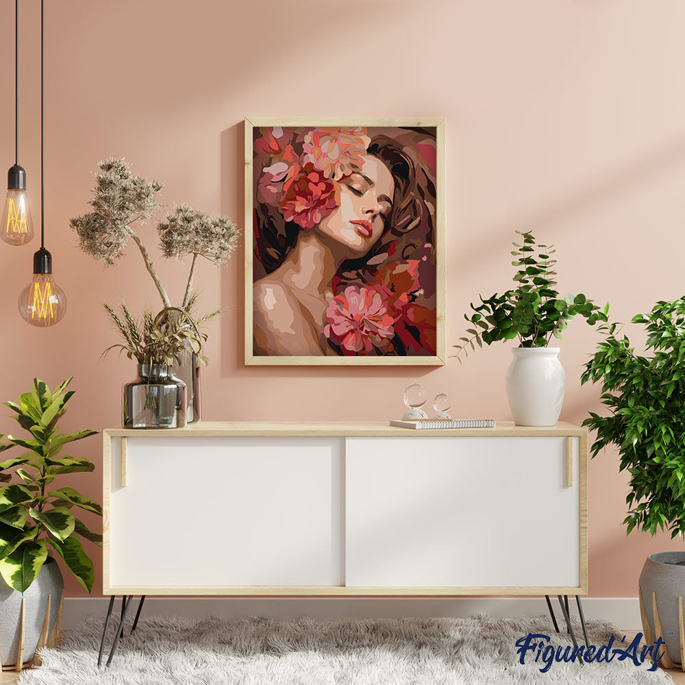 Camellias Sleeping Beauty