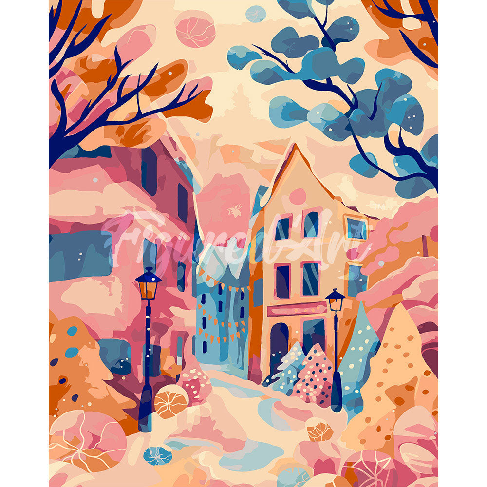 Snowy Village 1