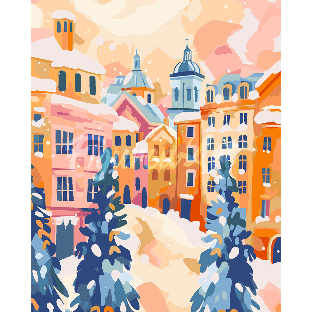 Snowy Village 3