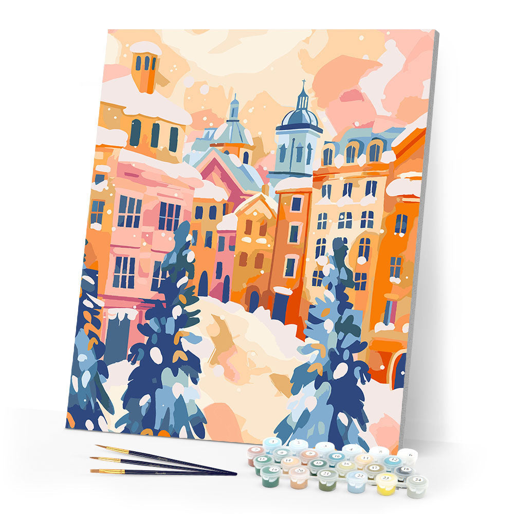 Snowy Village 3