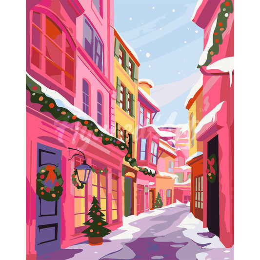 Pink Christmas Alley