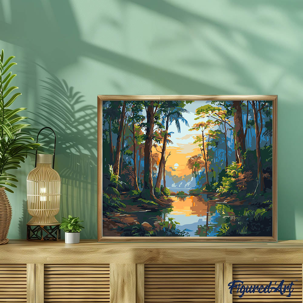 Tropical Forest Lake