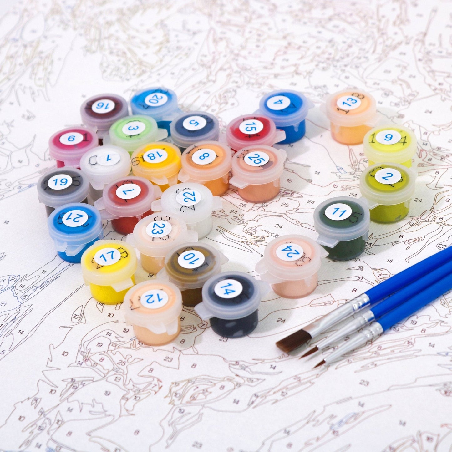 PAINT BY NUMBERS | POP ART VAN GOGH