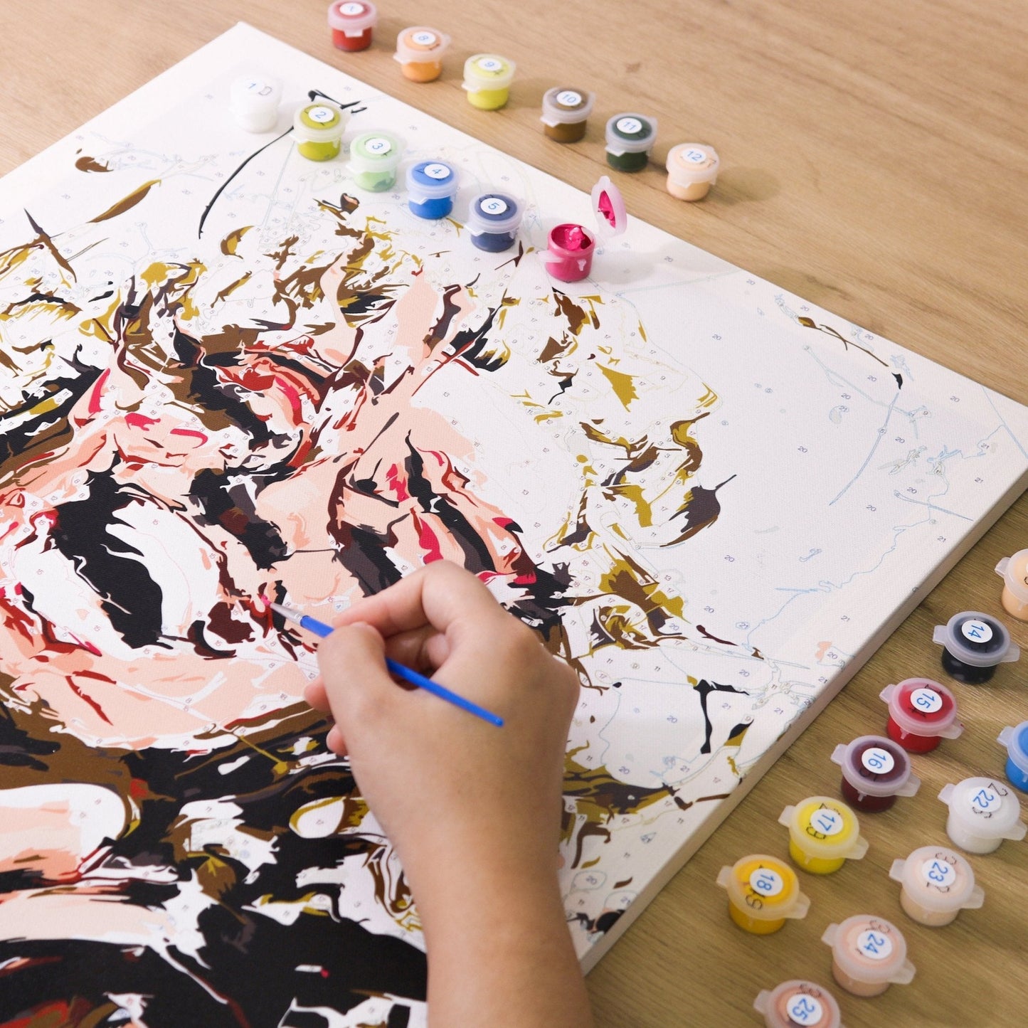 PAINT BY NUMBERS | POP ART MONEY HUNTER