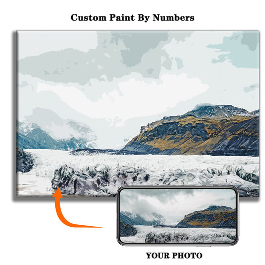 Individual landscape and travel views - paint-by-numbers kit