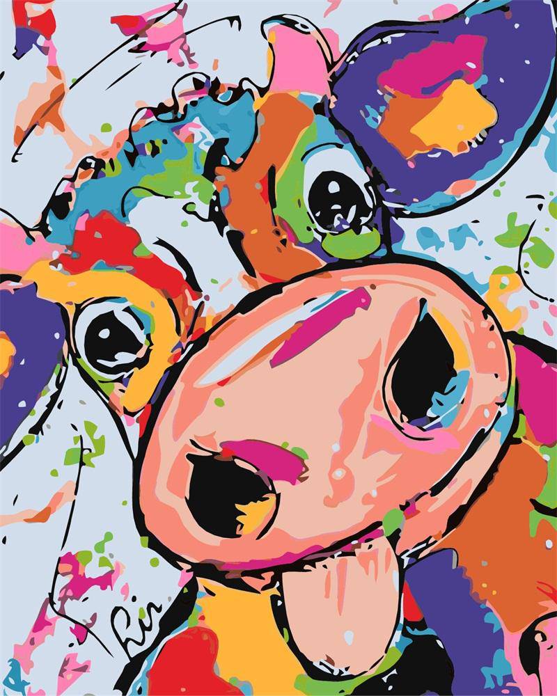 Colorful Cow