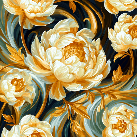 Peony Swirls