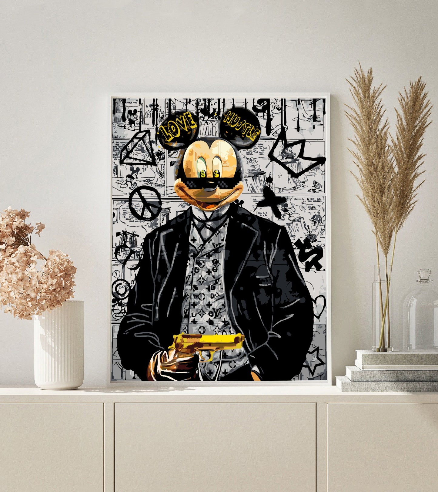 PAINT BY NUMBERS | POP ART PANTHER