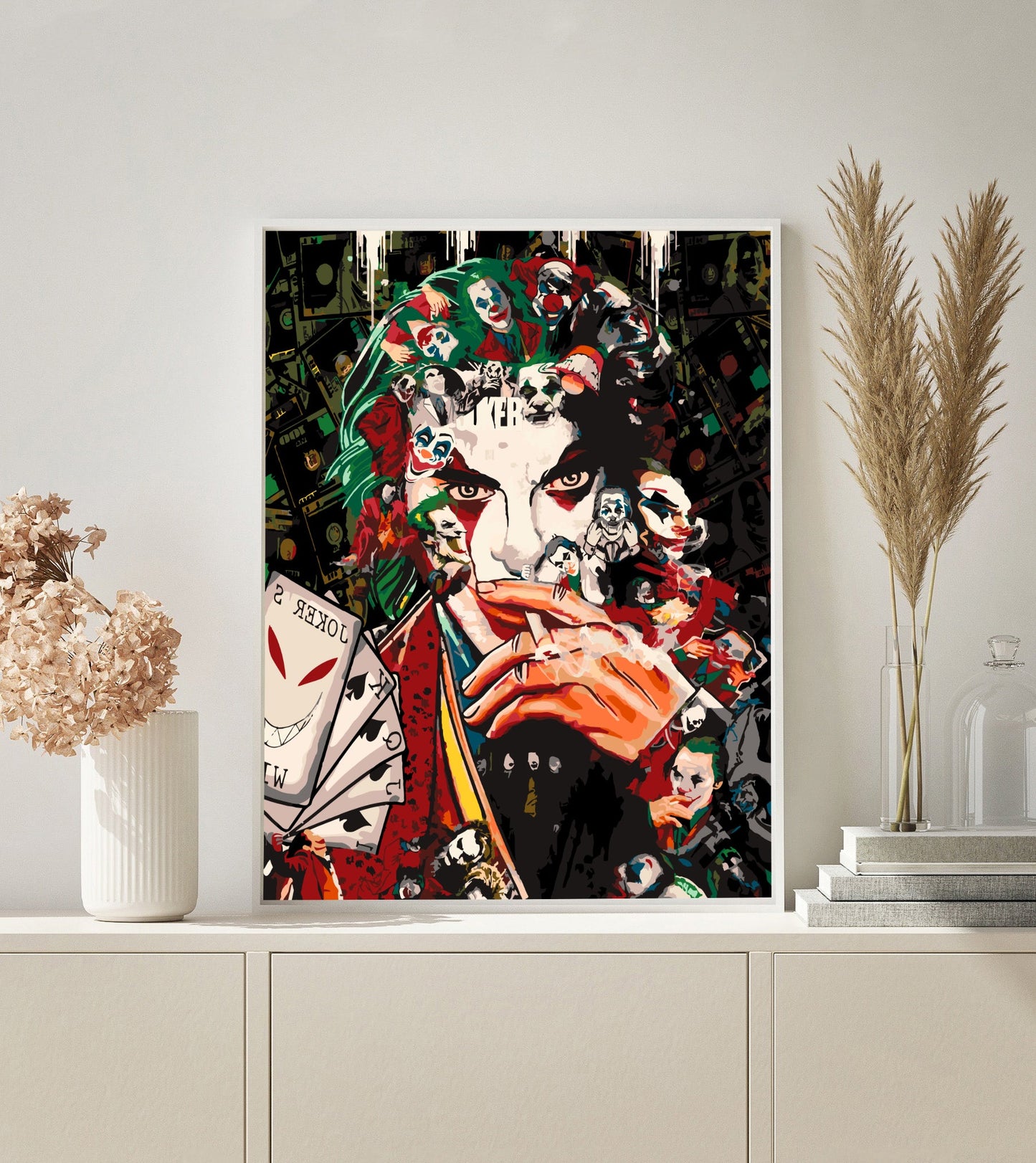 PAINT BY NUMBERS | POP ART JOKER