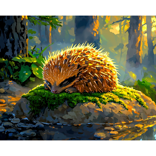 Quilled Forest Guardian