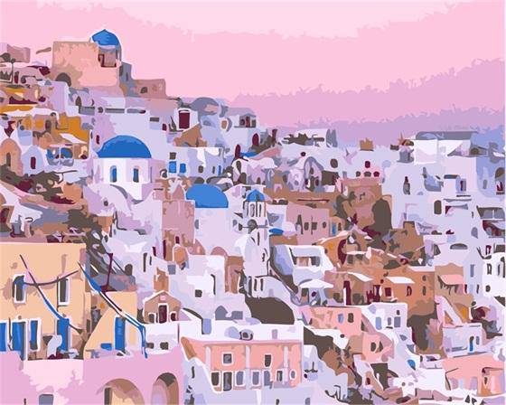 White Buildings City