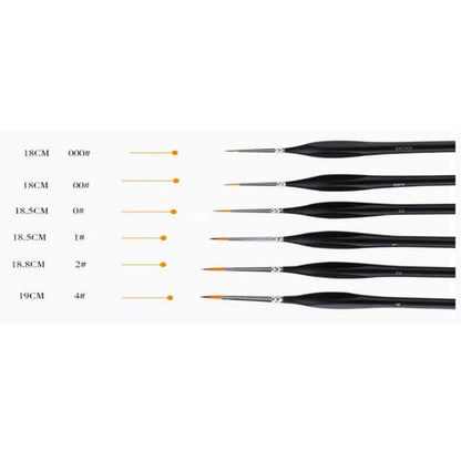 Professional Paint Brush (6 Pcs)