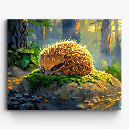 Quilled Forest Guardian